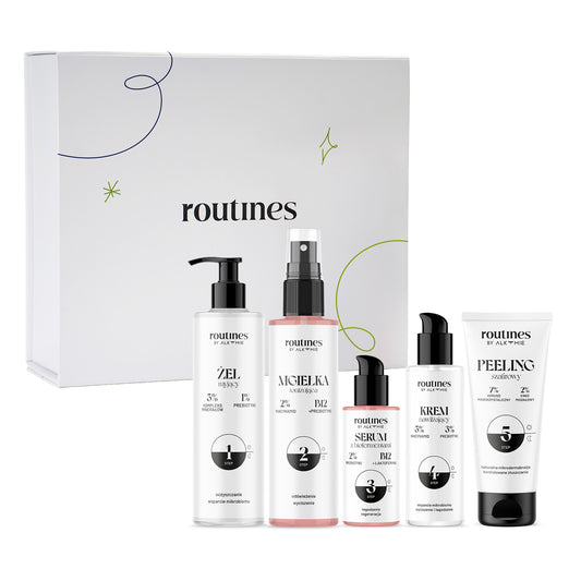 Evening Routine. Pielęgnacja skóry 20+