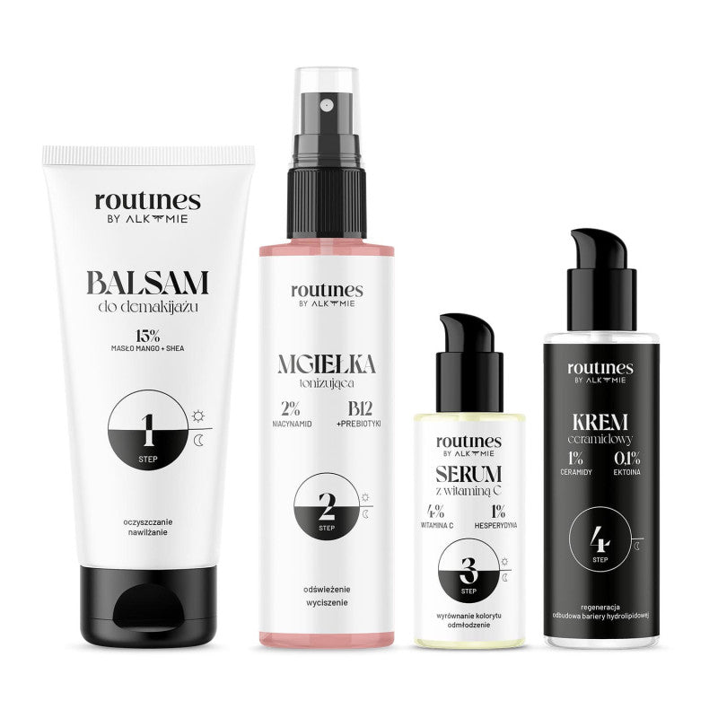 EVENING ROUTINE. Skóra odwodniona