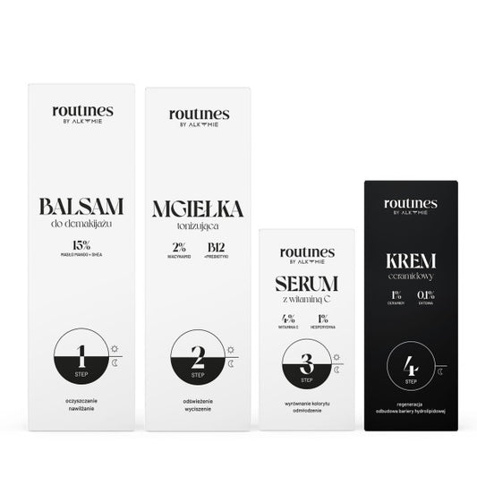 EVENING ROUTINE. Skóra odwodniona