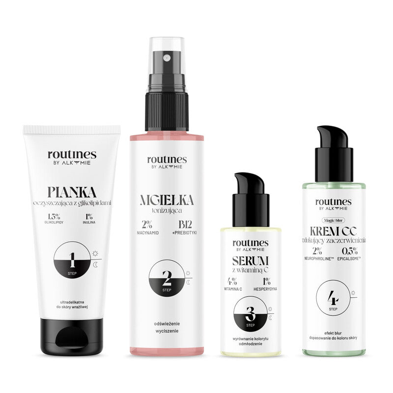 MOM'S MORNING ROUTINE. Skóra dojrzała