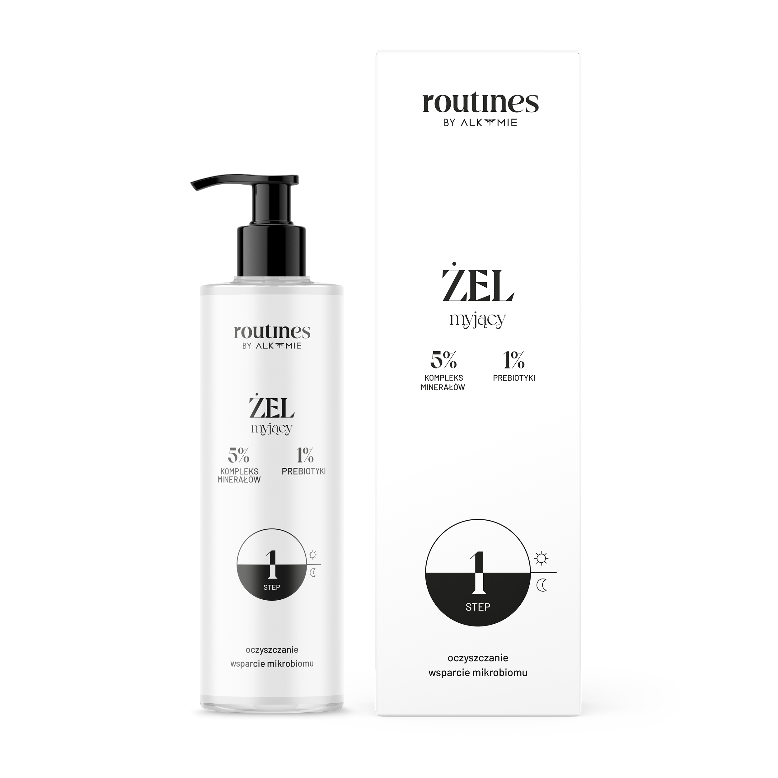 STEP 1. Żel myjący