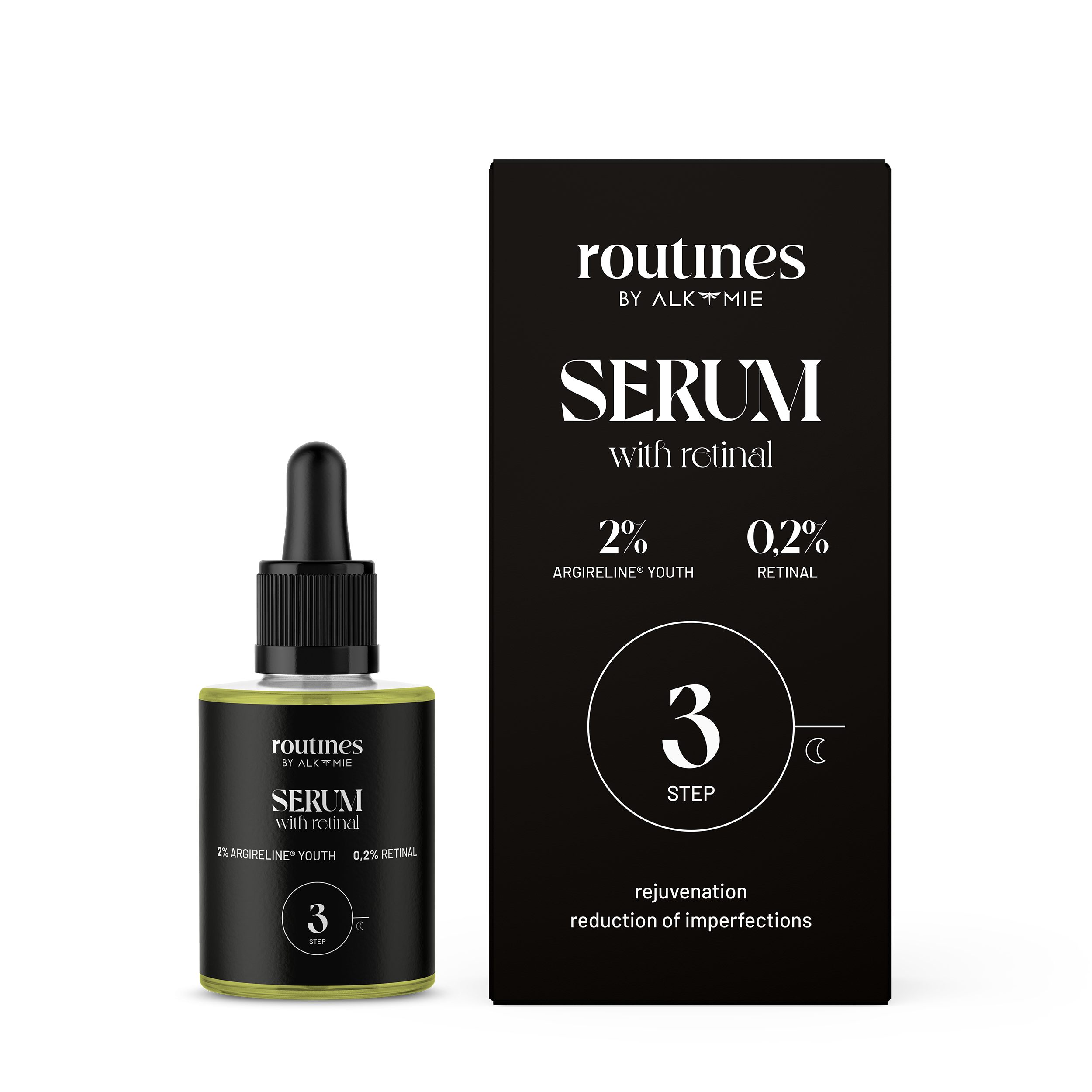 STEP 3. Serum z retinalem