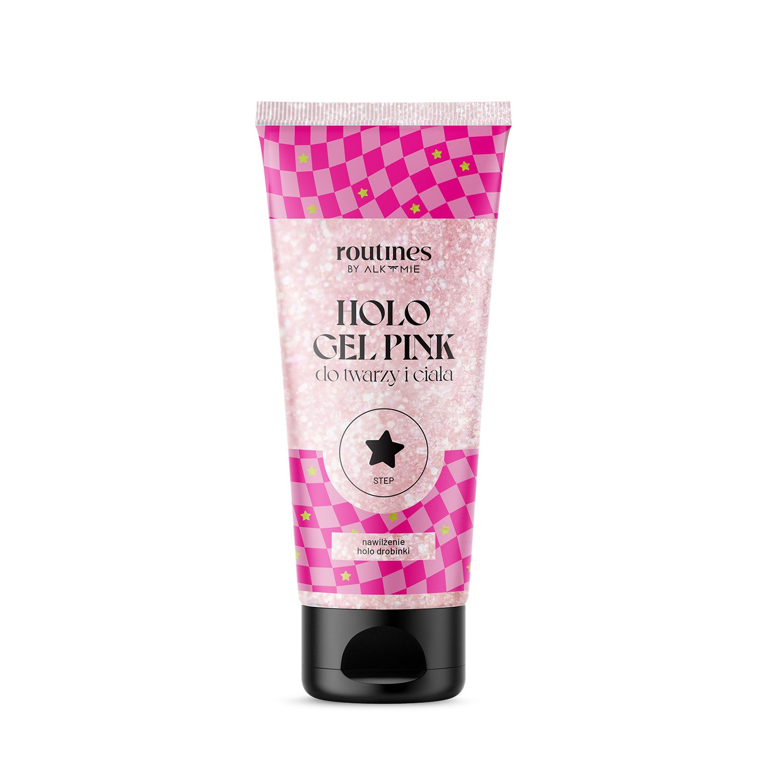 HOLO GEL PINK do twarzy i ciała