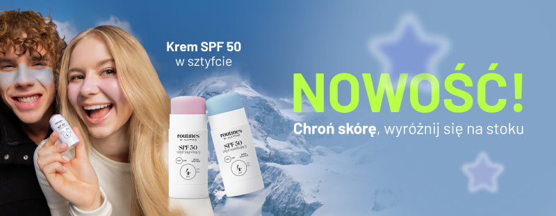 Sztyfty nawilżające i łagodzące SPF 50 - logo mobilne