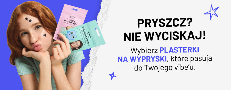 Plasterki na wypryski - logo mobilne