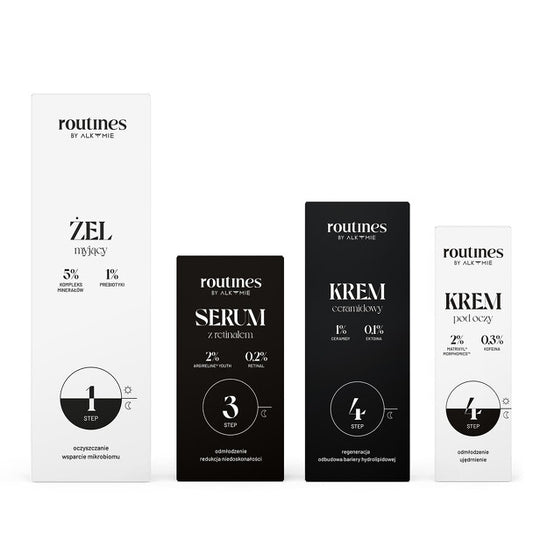 EVENING ROUTINE. Pielęgnacja skóry 30+