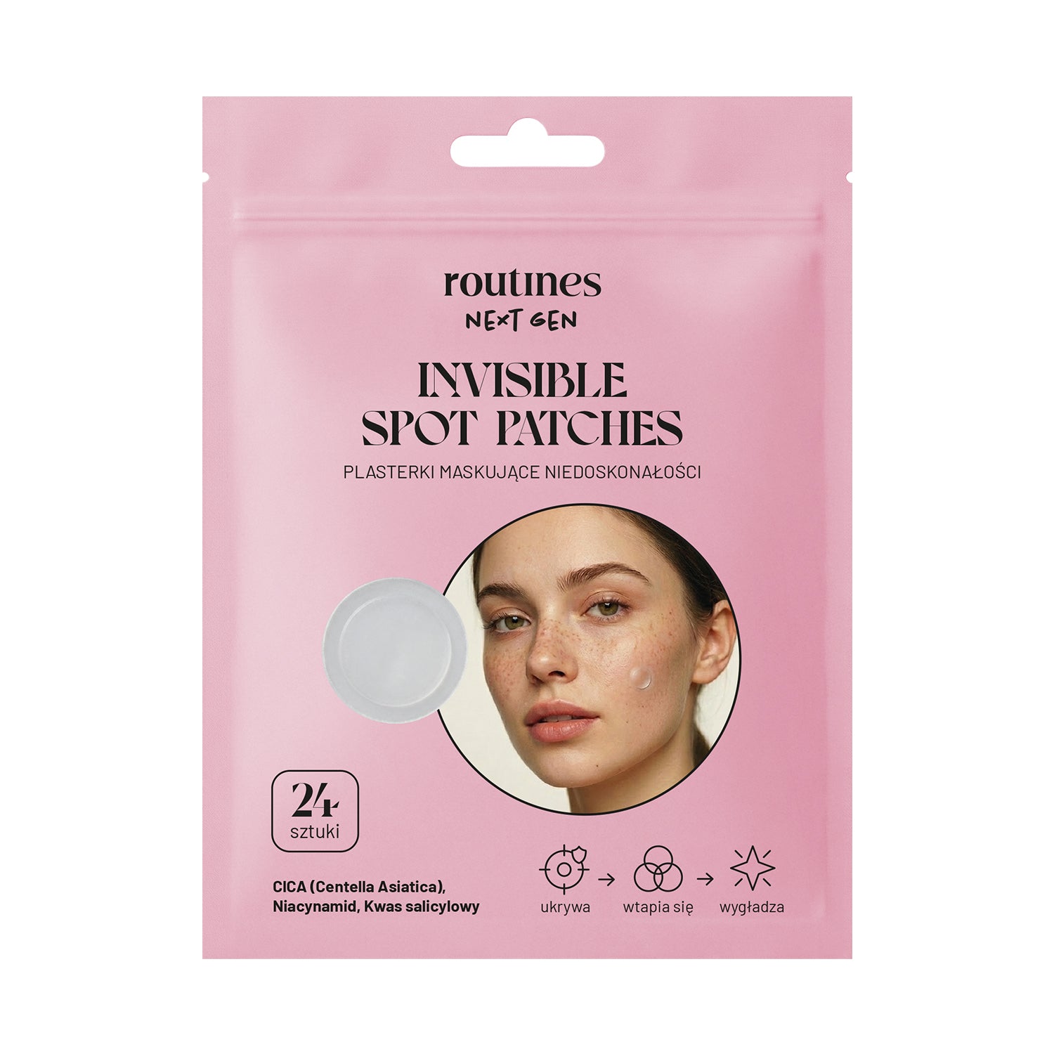 Plasterki maskujące niedoskonałości INVISIBLE SPOT PATCHES