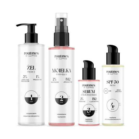 DAUGHTER'S MORNING ROUTINE. Skóra potrzebująca nawilżenia